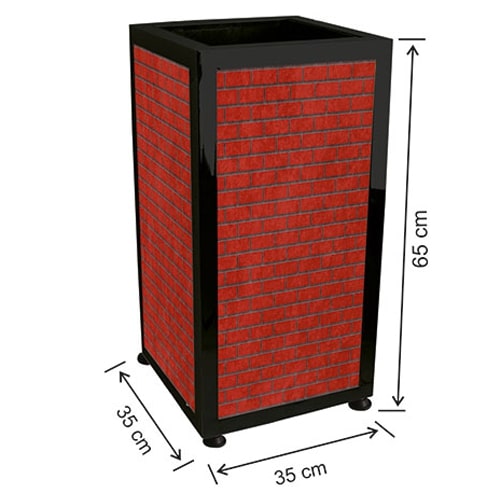 Dış Mekan Çöp Kovası 1731