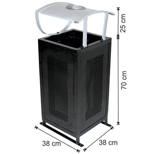 Dış Mekan Çöp Kovası 1763