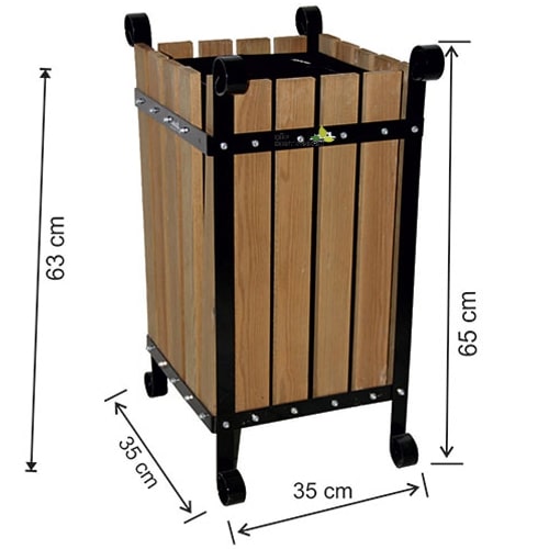 Dış Mekan Çöp Kovası 2102