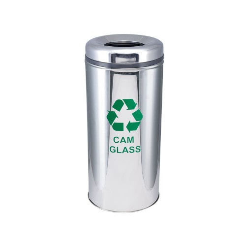 1004D Paslanmaz Sıfır Atık Geri Dönüşüm Kovası