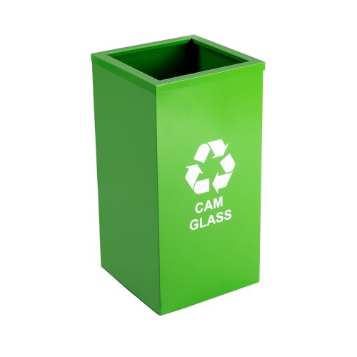 1021D Boyalı Sıfır Atık Geri Dönüşüm Kovası