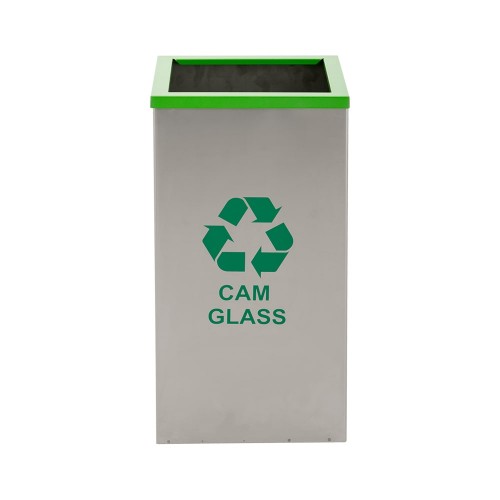 1022D Paslanmaz Sıfır Atık Geri Dönüşüm Kovası